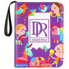 Picture of DRZERUI 300 Pockets Holder Binder Compatible with Animal Crossing Mini Amiibo Cards, Holds 300 ACNH NFC Tag Game Mini Cards (Purple)