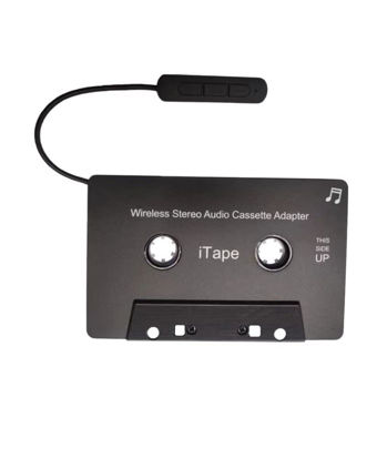 Picture of iTape Cassette Adapter Car Bluetooth Audio Receiver Work While Charging Support TF Card