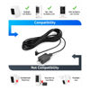 Picture of Ayotu 26ft/8m Camera Charge Cable for Stick Up Cam Battery/Plug-in 3rd Gen/2nd Gen & Spotlight Cam Battery, 5V 1A DC Supply Adapter Without Worry Run Out of Power (NOT Include Camera), 2 Pack Black