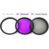 Picture of 46mm 7PC Filter Set for Panasonic Lumix DMC-G7 Camera with 14-42mm, G 20mm f/1.7 II, Lumix G 25mm f/1.7, LUMIX 45-175MM, Nikon Z30 with 16-50mm Lens - Includes 3 PC Filter Kit and 4PC Close Up Set