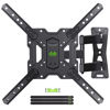 Picture of USX MOUNT Full Motion TV Mount, Swivel Articulating Tilt TV Wall Mount for 26-55" LED, OLED, 4K TVs, TV Bracket Wall Mount with VESA 400x400mm Up to 77lbs, Perfect Center Design -XMM006-1