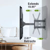 Picture of USX MOUNT Full Motion TV Mount, Swivel Articulating Tilt TV Wall Mount for 26-55" LED, OLED, 4K TVs, TV Bracket Wall Mount with VESA 400x400mm Up to 77lbs, Perfect Center Design -XMM006-1