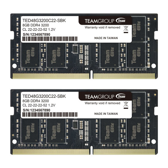 Crucial 16GB KIT 2 x 8GB DDR4 3200 MHz PC4-25600 SODIMM 260-Pin Notebook  Memory