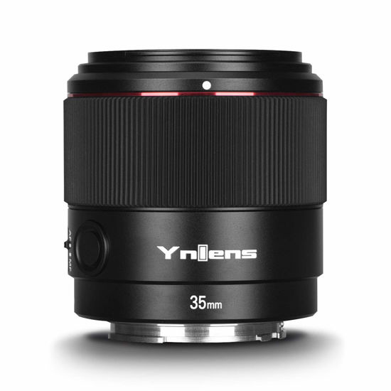 Picture of YONGNUO YN35mm F2S DF DSM Auto Focus Wide Angle Prime Lens for Sony, F2 Large Aperture Full Frame APS-C for Sony E Mount Camera