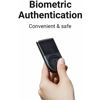Picture of D'CENT Biometric Wallet 2X Pack Cryptocurrency Hardware Wallet Bluetooth Supporting Bitcoin, Ethereum, OLED Display, Bluetooth, Fingerprint Sensor, Multi-IC Bundled with Hogor Lens Cleaning Cloth