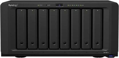 Picture of Synology DiskStation DS1821+ NAS Server for Business with Ryzen CPU, 32GB Memory, 32TB HDD, DSM OS, iSCSI Target Ready