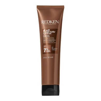 Picture of Redken All Soft Mega Curls Hydramelt Leave-In Treatment | For Extremely Dry Hair | For Curly & Coily Hair | Ultra Moisturizing Hair Lotion Enhances Shine | With Aloe Vera