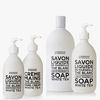 Picture of Compagnie de Provence Savon de Marseille Liquid Soap - White Tea - 10 Fl Oz Glass Pump Bottle