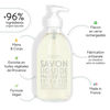 Picture of Compagnie de Provence Savon de Marseille Extra Pure Liquid Soap - Cotton Flower - 16.7 Fl Oz Glass Pump Bottle