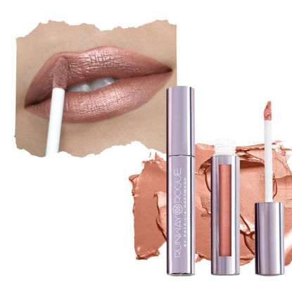 Picture of Runway Rogue Silk Glam Liquid Lipstick, Long-Wear Golden-Copper Liquid Lipstick, Couture