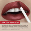 Picture of Runway Rogue Pearl Glam Shimmer Liquid Lipstick, Long Wear Warm Brick-Red Lip Color with Gold and Silver Shimmer, Showtime