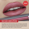 Picture of Runway Rogue Silk Glam Liquid Lipstick, Long-Wear Frosted Berry-Pink Liquid Lipstick, First Class