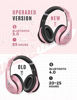 Picture of Mpow 059 Bluetooth Headphones Over Ear, Hifi Stereo Wireless Headset, Built-in Microphone, Soft Memory-Protein Earmuffs, Foldable, with Wired Mode, for Online Class, Home Office, PC, Cell Phones, TV