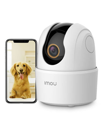 Picture of Imou 2K Indoor Security Camera 2.4GHz WiFi Camera for Home Security, Plug-in Surveillance Camera 4MP, IP Camera 360 View with Human & Sound Detection, Night Vision, 2-Way Audio, Smart Tracking