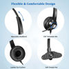 Picture of USB Headset with Microphone for PC, Computer Headset with Microphone Noise Cancelling & Mute for Mac Laptop, Wired USB Headphones for Call Center Office Classroom Skype Zoom