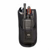 Picture of URH-801 Radio Belt Holster with Tool Pouch Also Functions as a Radio Shoulder Holster has Adjustable Radio Pouch That fits a Radio from 4-3/4" up to 8-1/2" Tall. Made in USA by Holsterguy.