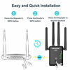 Picture of WiFi Range Extender, 5GHz & 2.4GHz Dual Band 1200Mbps WiFi Repeater Wireless Signal Booster, 360 Degree Full Coverage WiFi Signal Amplifier with Router/AP/Repeater Mode