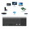 Picture of XBOSS P19 Thin 2.4GHz USB Wireless Mini Keyboard with Number Touchpad and Trackpad Mouse Numeric Keypad for Android and Windows Tablet, Desktop, Laptop, PC, Mac