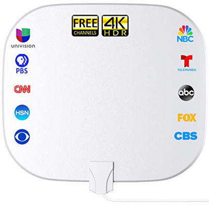 Picture of TV Antenna -Oversized Indoor Digital HDTV Antenna 360+ Mile Long Range, Antenna Support 4K 1080p Fire Stick and All Television Outdoor Smart HDTV Antenna for Local Channels