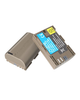 Picture of JYJZPB LP-E6N LP-E6 Replacement Battery with Type-C Port Compatible for Canon 60D, 70D, 80D, 90D, EOS 5D Mark II/III/IV, EOS 5DS, 5DS, 6D, 7D, 7D Mark II, 7D EOS R, R5, R6 Digital Camera