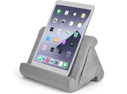 Flippy Cubby - Tablet Pillow Stand and iPad Holder for Lap, Desk