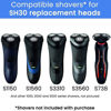 Picture of SH30 Replacement Heads for Philips Norelco Electric Shaver Series 1000, 2000, 3000 and S738 with Durable Sharp Blade, SH30 Heads, 9-Pack