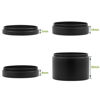 Picture of Astromania Astronomical 2"/M48-extension Tube Kit for Cameras and eyepieces - Length 5mm 8mm 10mm 30mm - M48x0.75 on Both Sides