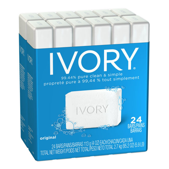 Picture of Ivory Original 24-Count: Bath Size Bars 4 Oz