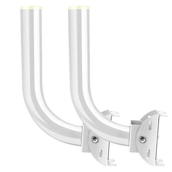 Picture of 2-Pack Universal Bracket Mount for Light Monuting Tasks Wireless Bridge Outdoor Access Point to Point AP,Pole and Wall-Mounted Mount