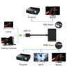 Picture of USB to HDMI VGA Adapter, USB 3.0 to HDMI Converter 1080P HDMI and VGA Sync Output Support Windows 10/8/7 Only （Black）