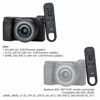 Picture of JJC Wireless Bluetooth Remote Control Replaces Sony RMT-P1BT for Sony A7R5 A7M4 ZV-E1 ZV-1F ZV-1 II ZV-1 ZV-E10 FX30 A1 A7C A6600 A6400 A6100 A7R V IV III A7 IV III A9 II DSC-RX100 VII DSC-RX0 II