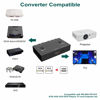 Picture of LVY 2AV to HDMI Converter Double RCA to HDMI Converter, 2 RCA Input 1HDMI Output Support 16:9/4:3 Compatible with WII, N64, PS1, PS2, PS3, VHS, VCR DVD Players etc (Multi AV to HDMI)