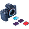 Picture of Kase Clip-in 4 Infrared Filter Conversion Kit 590nm 665nm 720nm Original IR Dedicated for Sony Alpha Camera