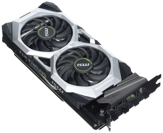 MSI Gaming GeForce RTX 2060 12GB GDRR6 192-bit HDMI/DP 1650 MHz Boost Clock  Ray Tracing Turing Architecture VR Ready Graphics Card (RTX 2060 Ventus