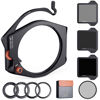 Picture of K&F Concept X PRO Square Filter Holder System Kit (Filter Holder + 95mm Circular Polarizer + Square ND1000 Filter + ND8 + ND64 + 4 Filter Adapter Rings) for Camera Lens