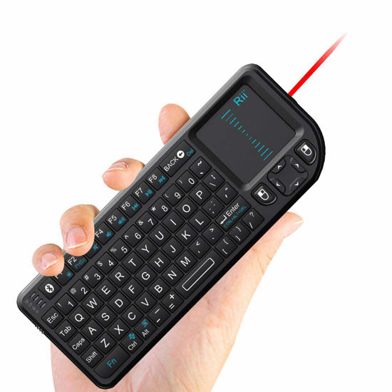 Picture of CE Compass Wireless Bluetooth Rii Mini Keyboard TouchPad Mouse for PC Laptop