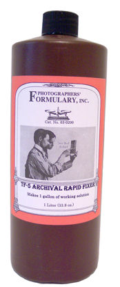 Picture of Photographers' Formulary 03-0200 TF-5 Archival Rapid Fixer for Darkroom