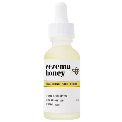 Picture of ECZEMA HONEY Nourishing Face Serum - Daily Hydrating Serum - Face Oil for Eczema, Dry & Sensitive Skin (1 Oz)