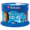 Picture of Verbatim 700 Mb 80-Minute 52X Digital Vinyl Cd-Rs, 50 Count Spindle (Vtm94587)