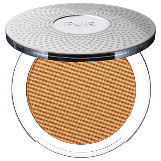 Picture of PÜR MINERALS 4-in-1 Pressed Mineral Makeup SPF 15 Powder Foundation with Concealer & Finishing Powder- Medium to Full Coverage Foundation- Mineral-Based Powder- Cruelty-Free & Vegan Friendly