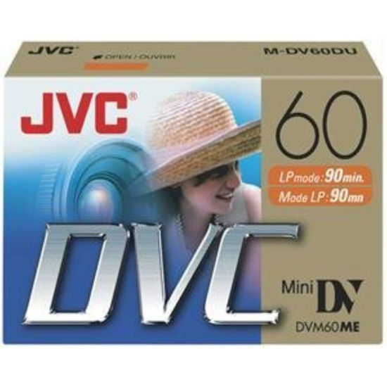 Picture of JVC 60MIN MINI DV TAPE 2PK S/O