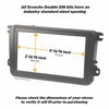 Picture of Scosche SU2027B Compatible with 2008-11 Subaru Impreza / 2008-12 Forester ISO Double DIN & DIN+Pocket Dash Kit Black