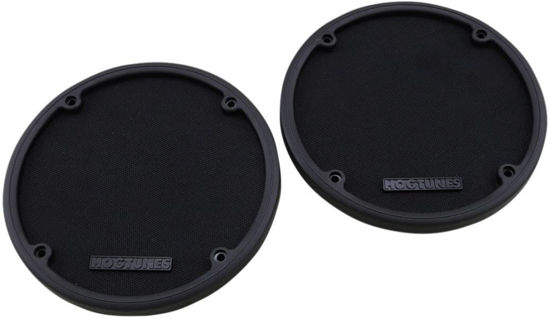 Picture of Hogtunes REAR-AA GRILLS Rear Speaker Grills for 1998-2013 Harley-Davidson Ultra Classics