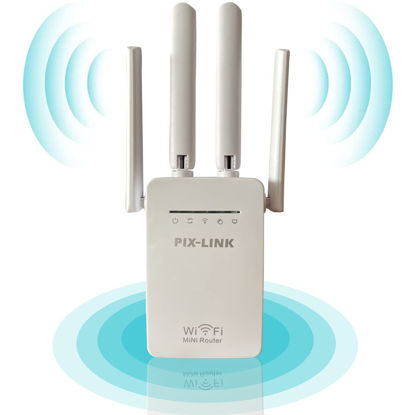 Picture of 2023 WiFi Extender Signal Long Range Coverage to 9800sq.ft and 45+ Devices, WiFi Extender Internet Booster for Home, Wireless Internet Repeater and Signal Amplifier, 5 Modes, Easy Setup