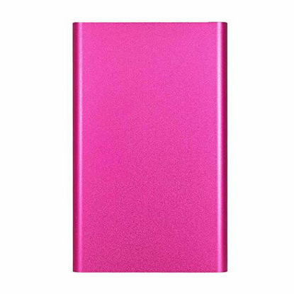 Picture of External Hard Drive HDD USB3.0 512GB 1TB External Hard Drive for PC, Mac, Desktop, Laptop, MacBook, Chromebook, Xbox One, Xbox 360 (1TB, A-Pink)