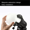 Picture of Mcoplus Magnetic Flash Diffuser Light Softbox Speedlite Adpater for Canon, Nikon,Sony, Godox or Other Flash