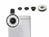 Picture of Bower Smart Photography Universal 4 Piece LED Lens Kit - Fisheye, Macro, Wide-Angle & LED Lights for Smartphones