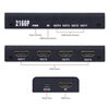 Picture of 1X4 HDMI Splitter - Tendak 1 In 4 Out HDMI Powered Splitter Amplifier Signal Distributor Support 4K@30HZ 1080P 3D for Roku DirecTV PS3/4 Xbox Blu-ray