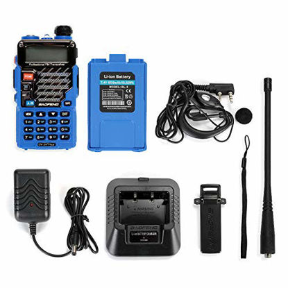 Picture of BaoFeng UV-5R Plus Qualette Two way Radio (Royal Blue)