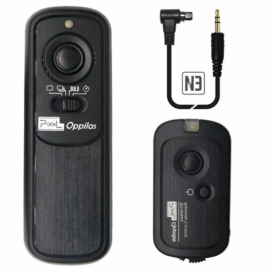 Picture of Pixel RW-221 N3 Digital Wireless Remote Control Wired Shutter Release Intervalometer for DSLR Canon Eos 5D Mark IV 5D 6D 7D Mark R5 50D 40D 30D 20D 10D D60 D30 D2000